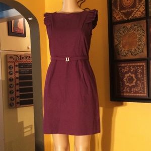 Maroon mini polkadot Dress size 0-2